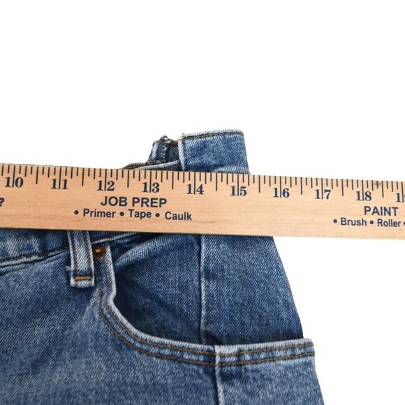 Abercrombie ’90s Straight Jeans Ultra High Rise Vintage Fit Sz 31 / 12 Cut & Sew - Picture 4 of 10